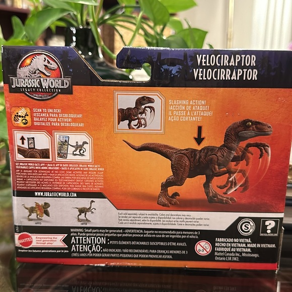 Jurassic World legacy collection Velociraptor slashing action Dinosaur Dino - Picture 5 of 9